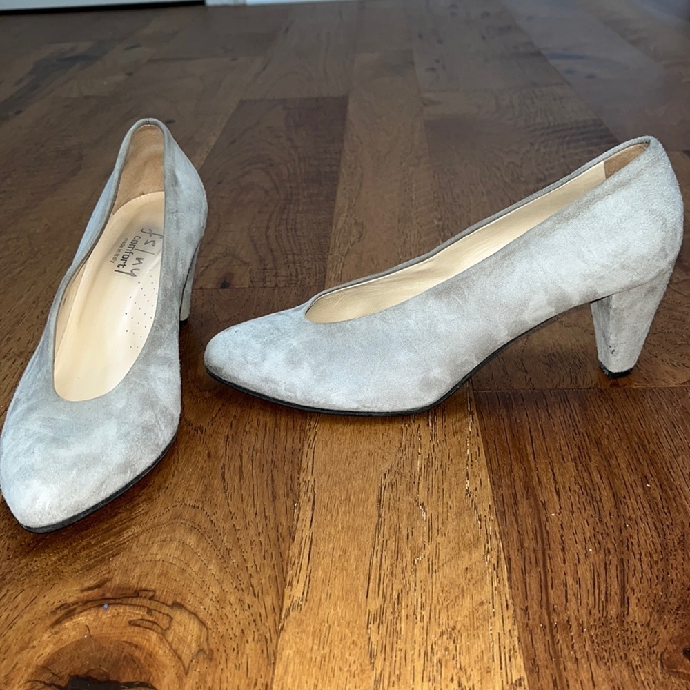 Fs / Ny Comfort Woman’s Grey Heels Size EU 39